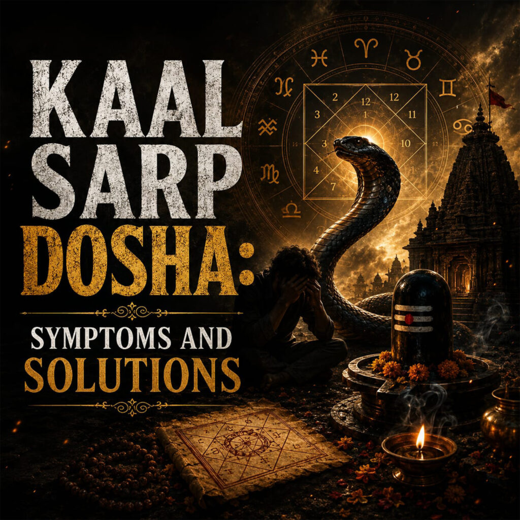 Lord Shiva with Rahu and Ketu representing Kaal Sarp Dosha in Vedic Astrology
